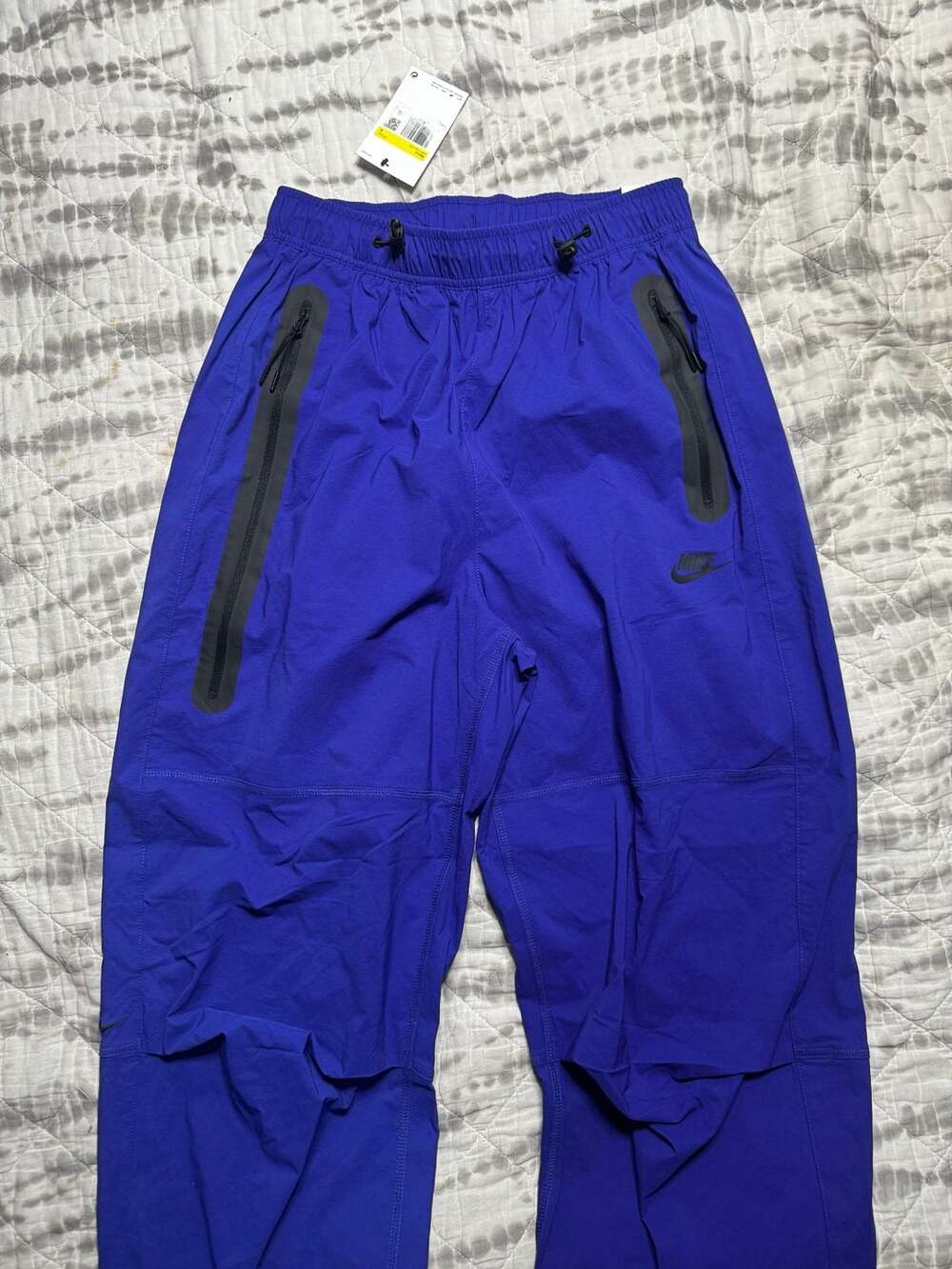 Nike Tech Woven Oversized Pants Deep Night Blue Men’s Small HM7158-539